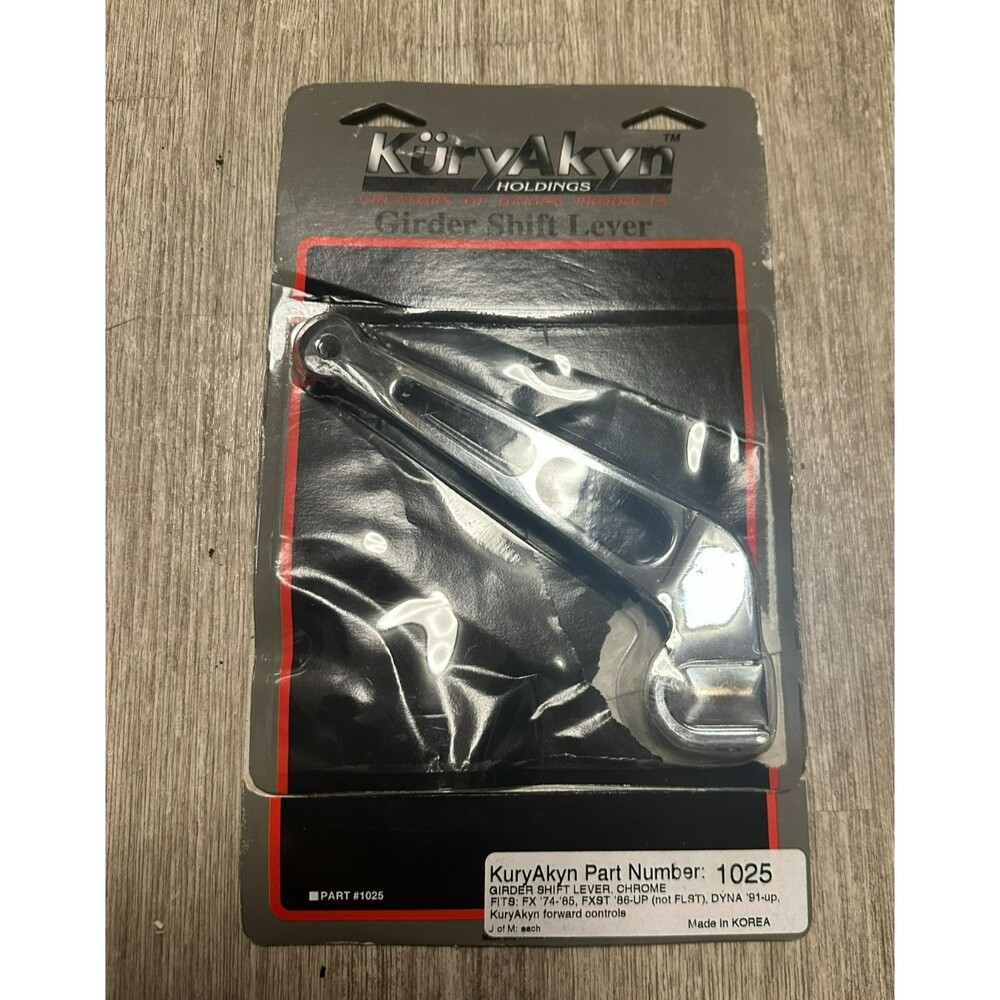 Kuryakyn Girder Shift Lever Chrome Harley FX FXST Dyna Forward controls mdl 1025